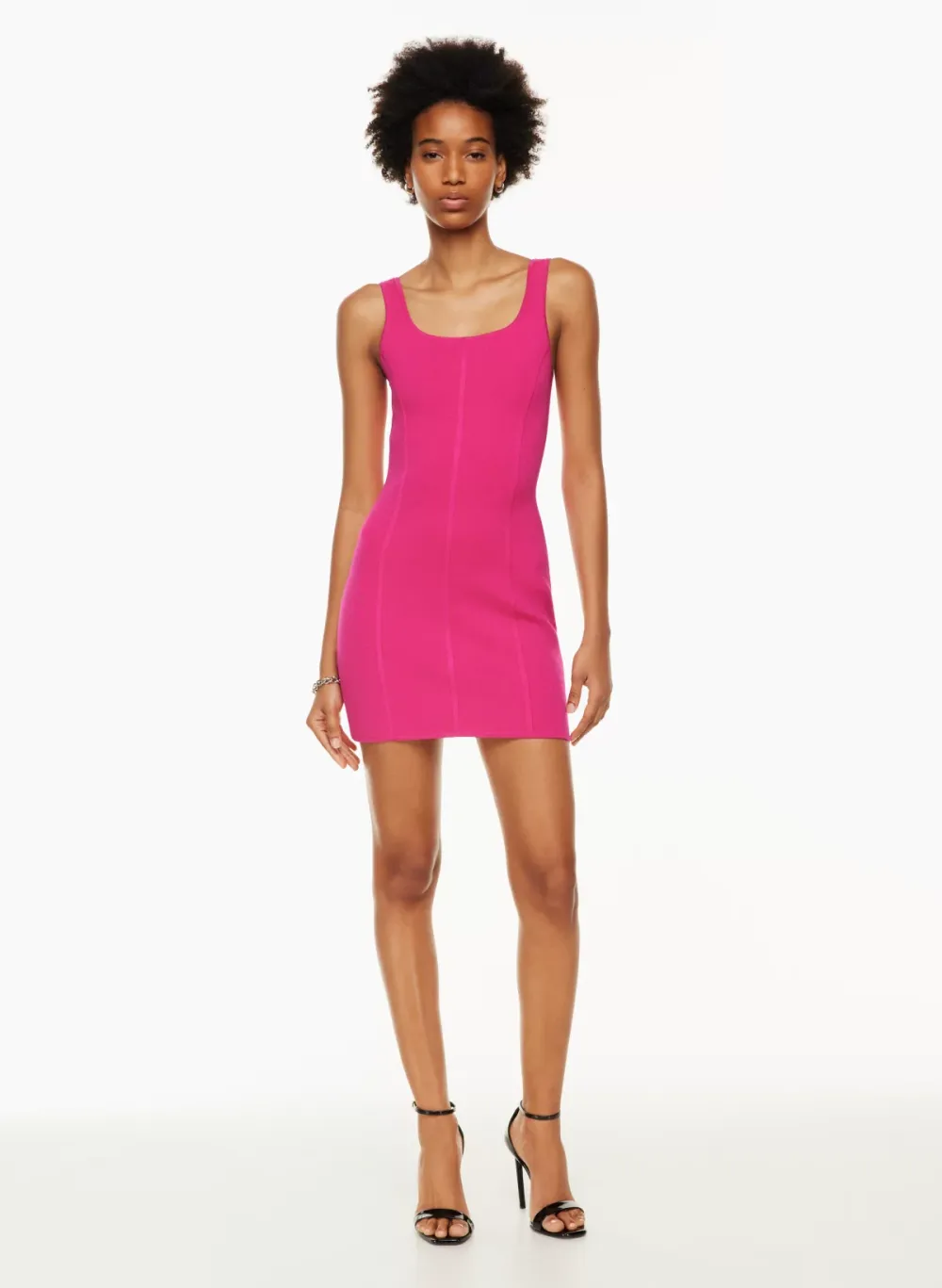 sculpt knit bustier dress