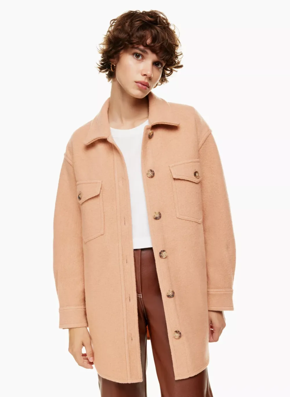 the gannaTM shirt jacket