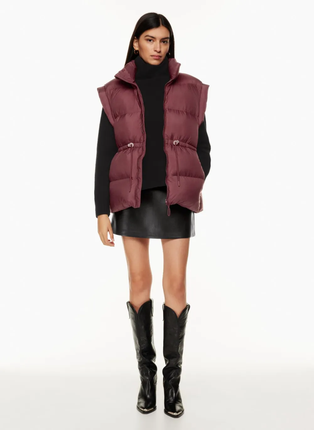 the chalet puffer vest