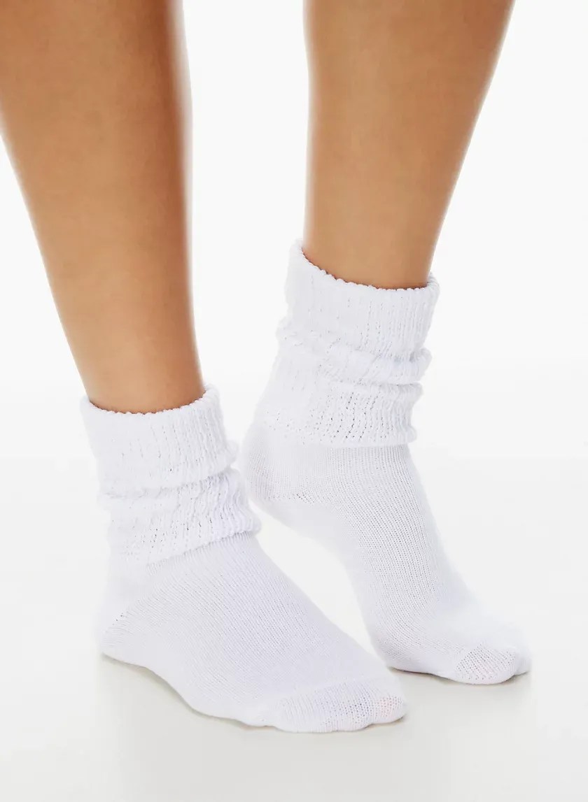 scrunch ankle sock