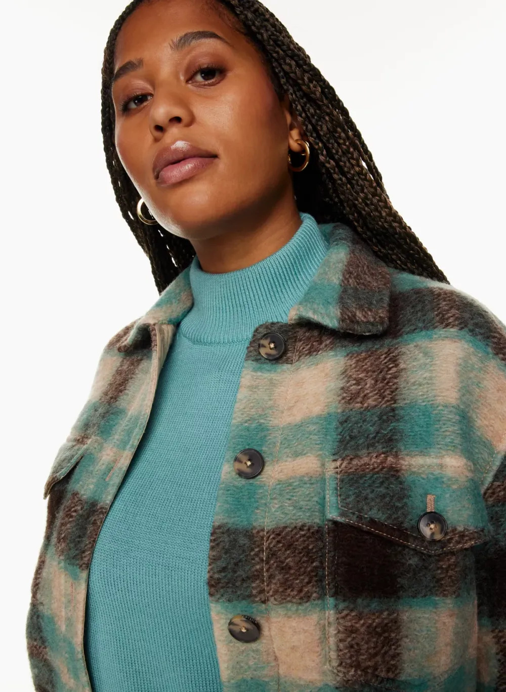 the gannaTM shirt jacket