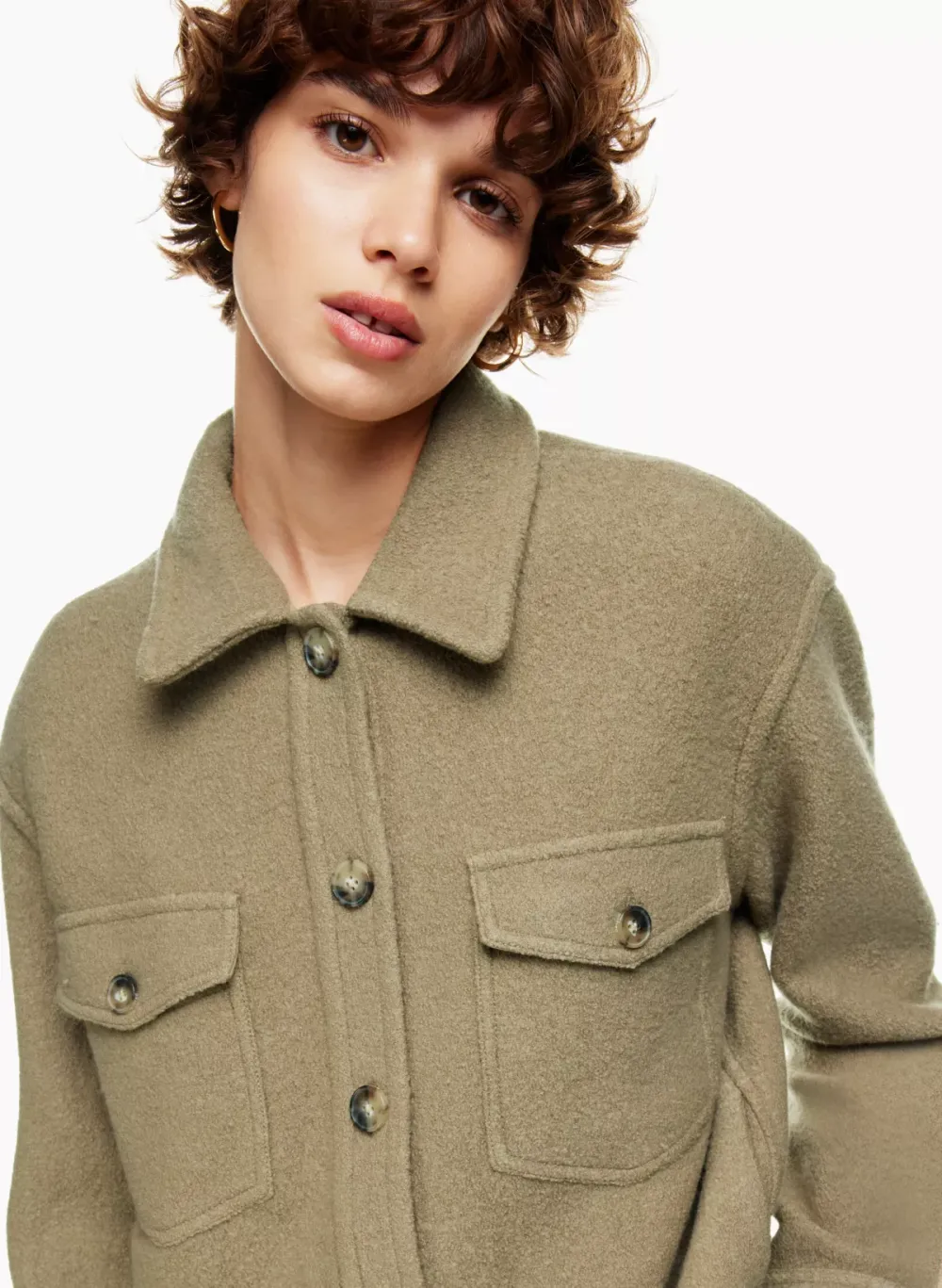 the gannaTM shirt jacket