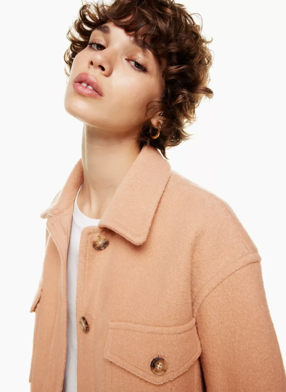 the gannaTM shirt jacket