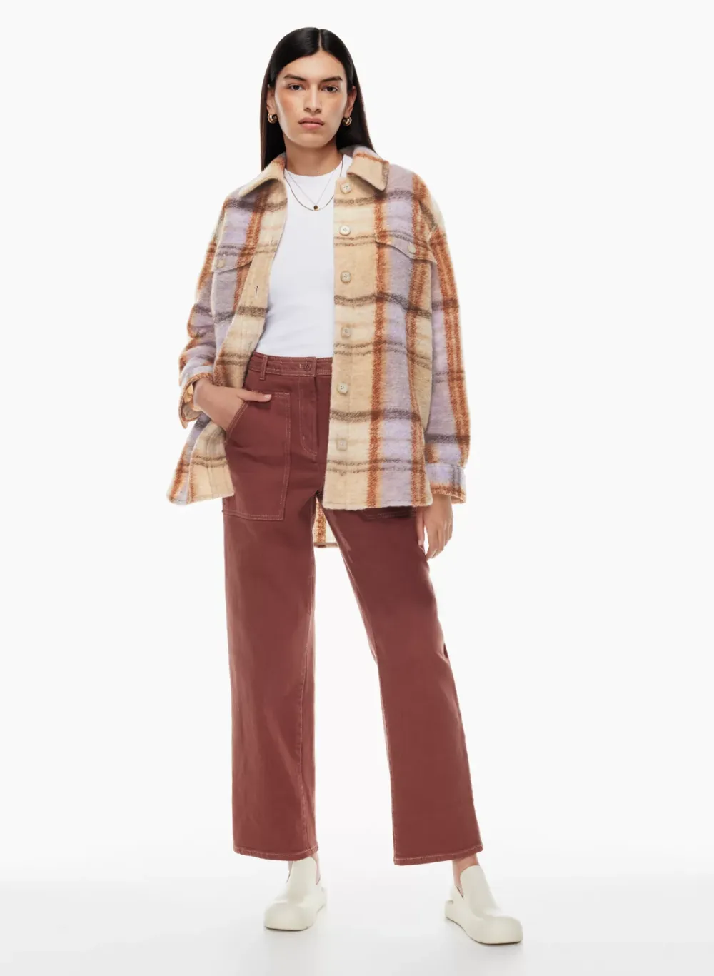 the gannaTM shirt jacket