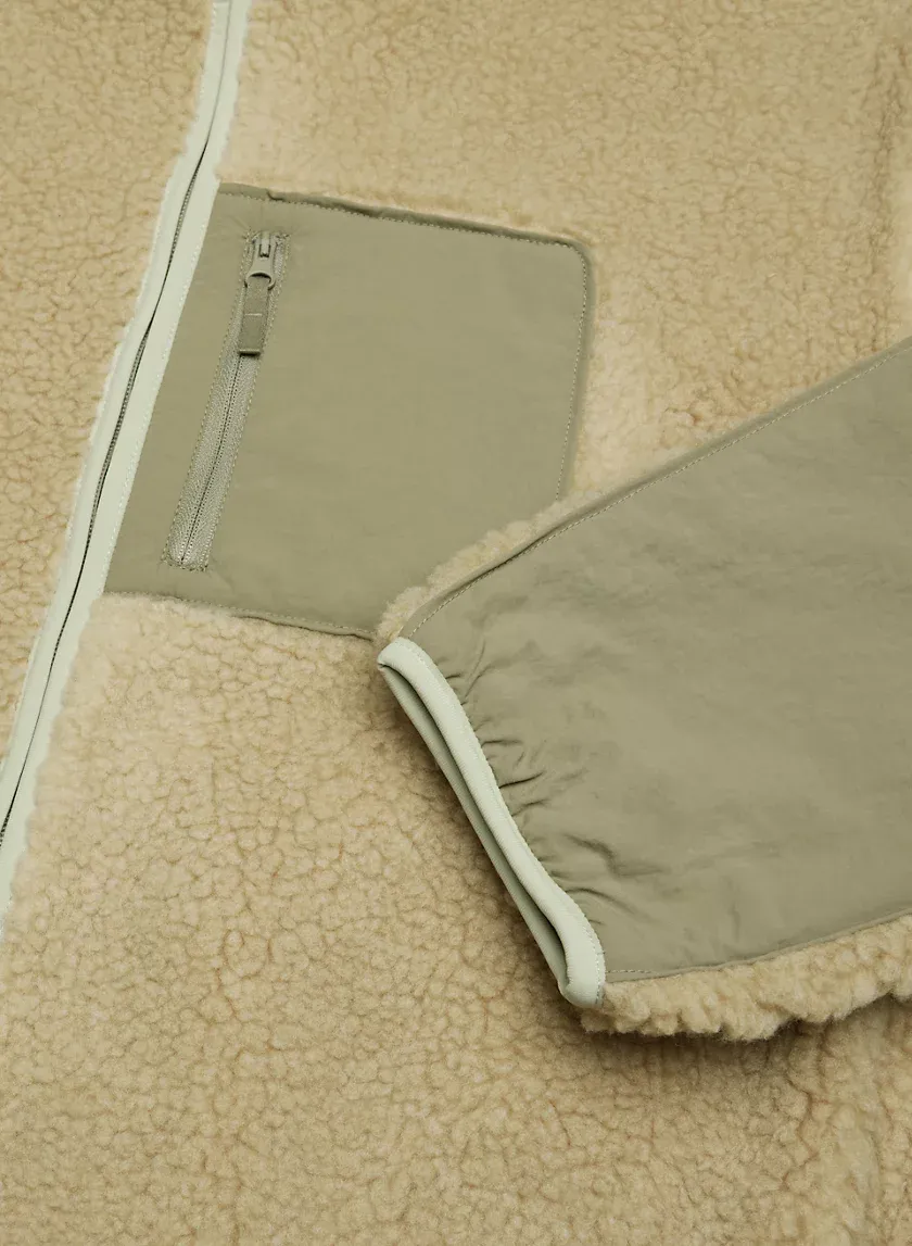 snoblock polar shred mockneck jacket