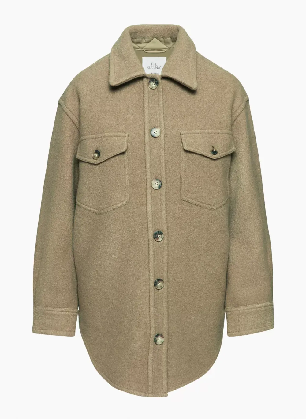 the gannaTM shirt jacket