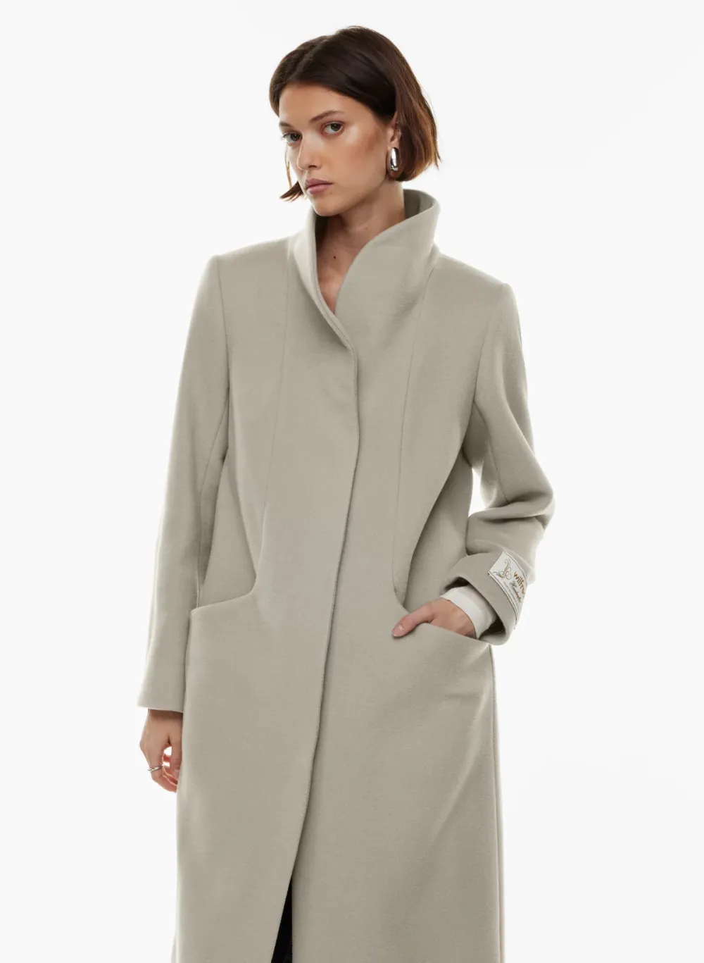 the cocoon long coat