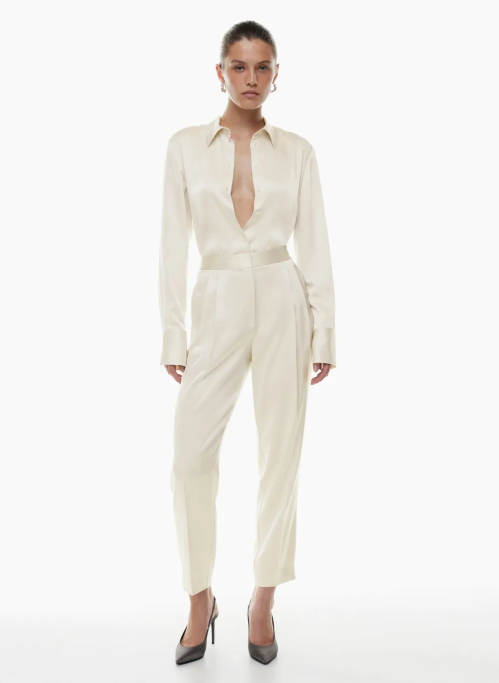 vogue satin pant