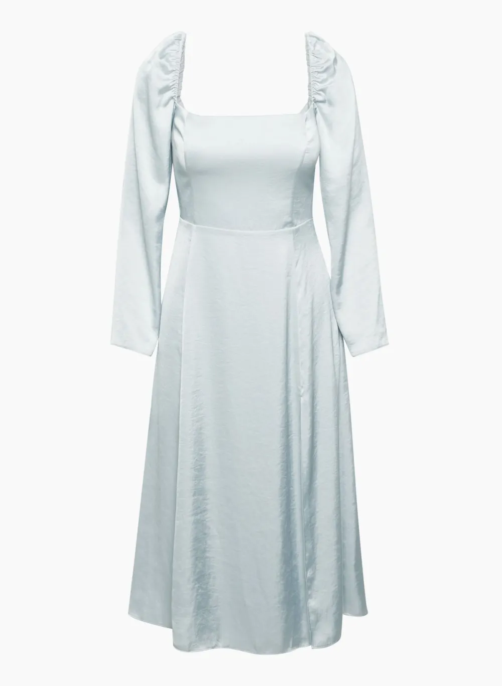 bridgerton satin dress