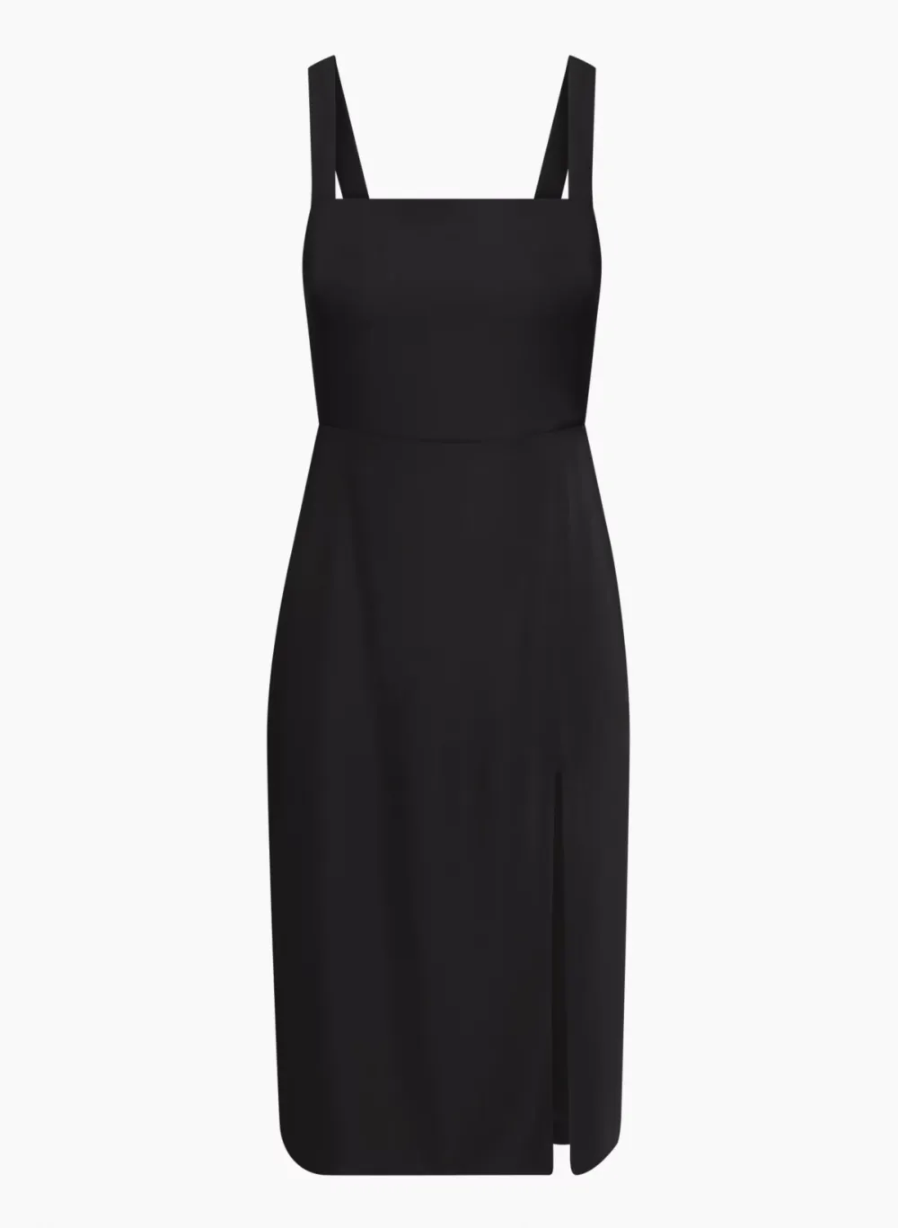 '90s slit midi dress