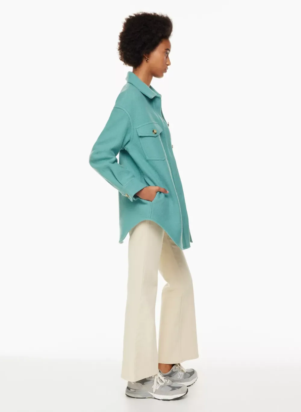 the gannaTM shirt jacket