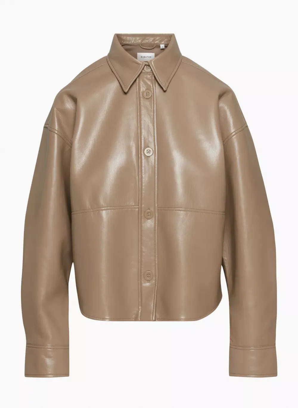 pelli hip shirt jacket