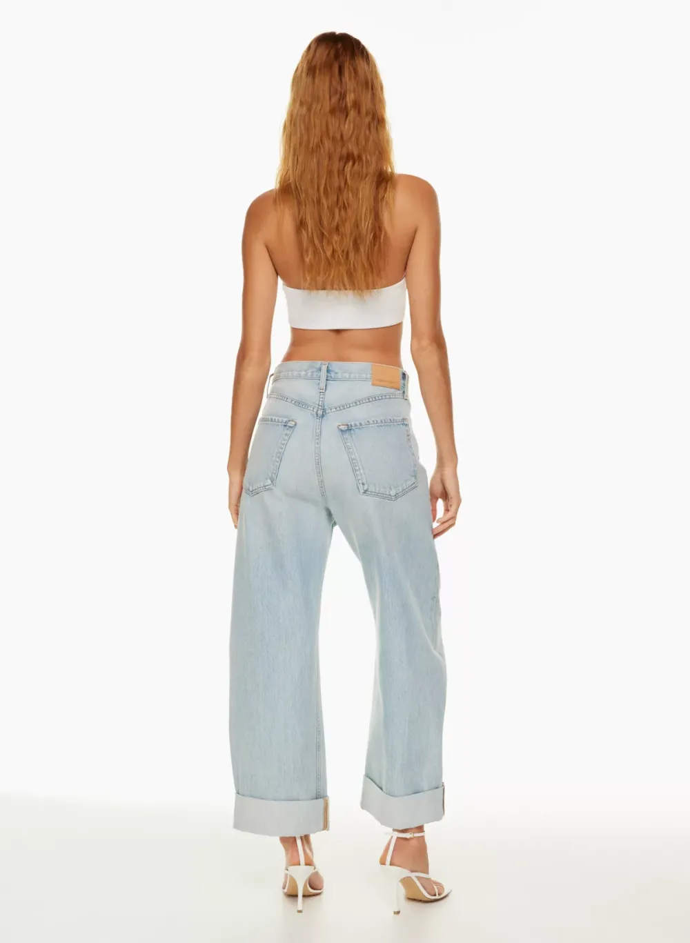 ayla baggy cuffed jean
