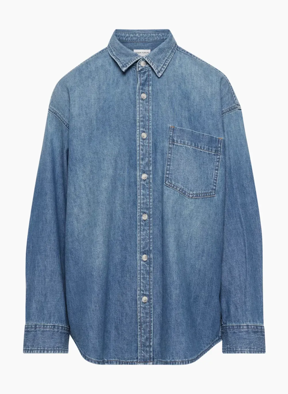 the '80s comfy denim shirt