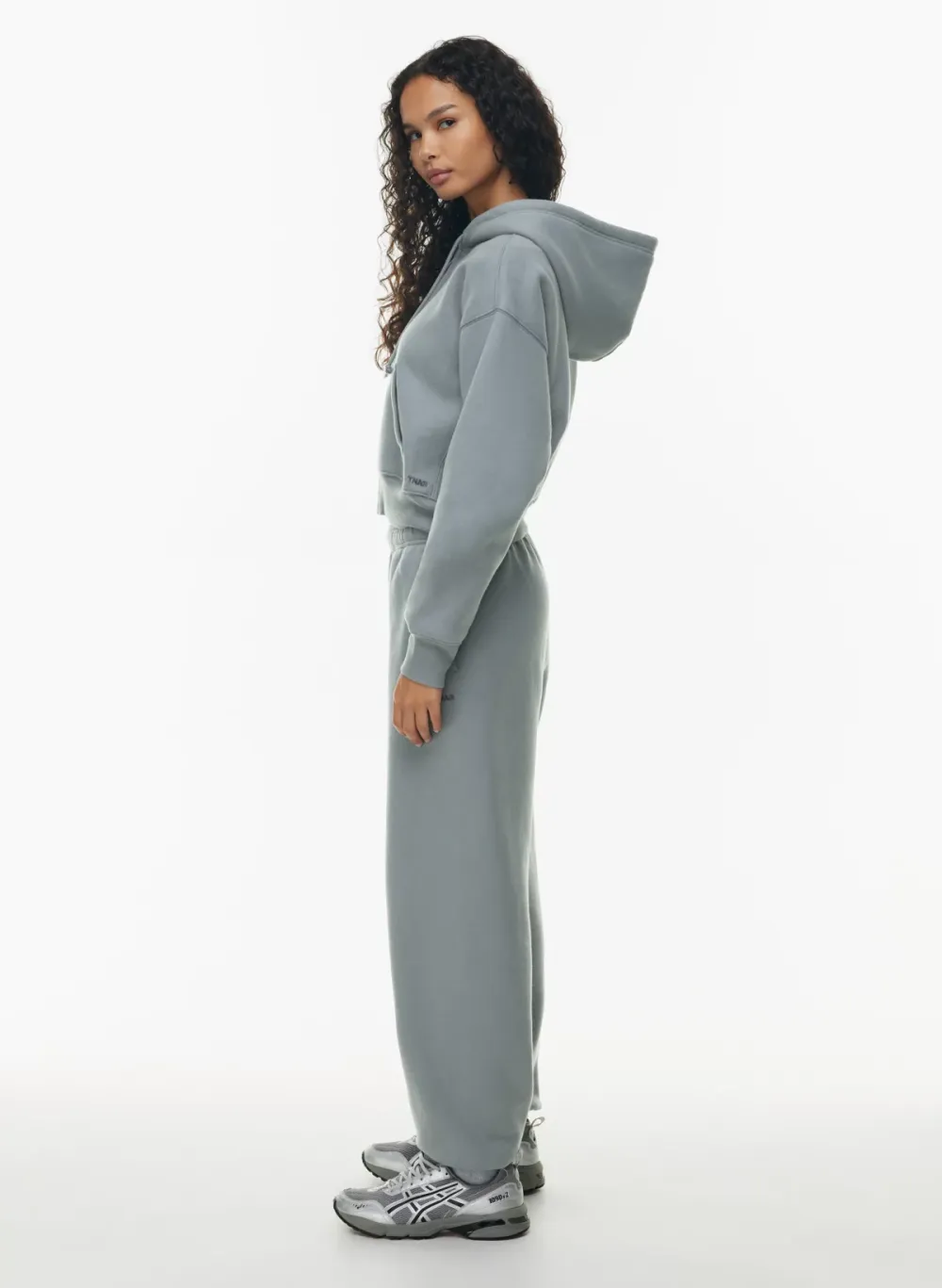 cozy fleece boyfriend boxy zip hoodie