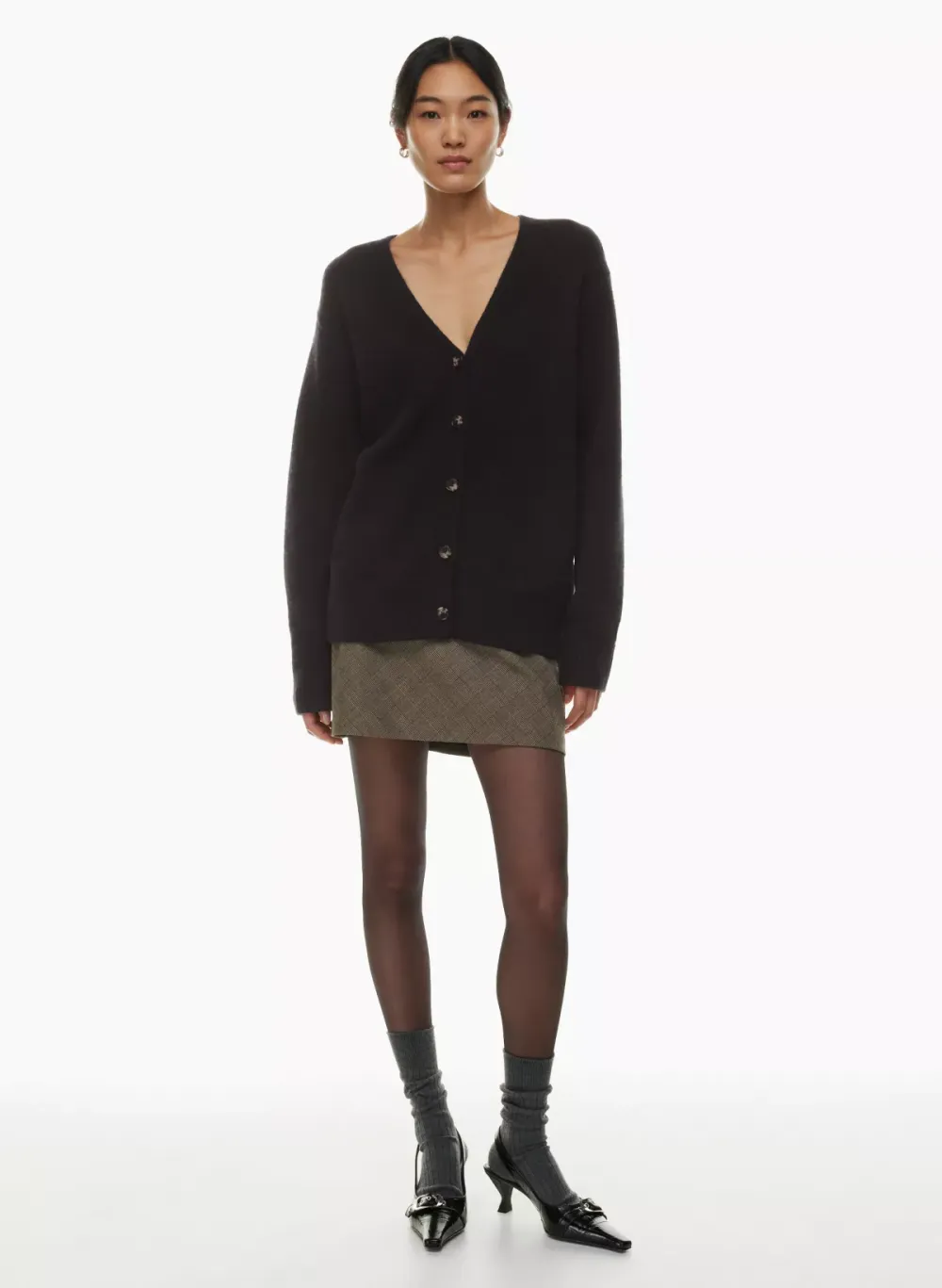 luxe cashmere parco sweater