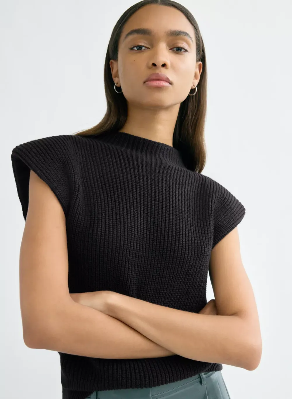 hazlitt sweater vest