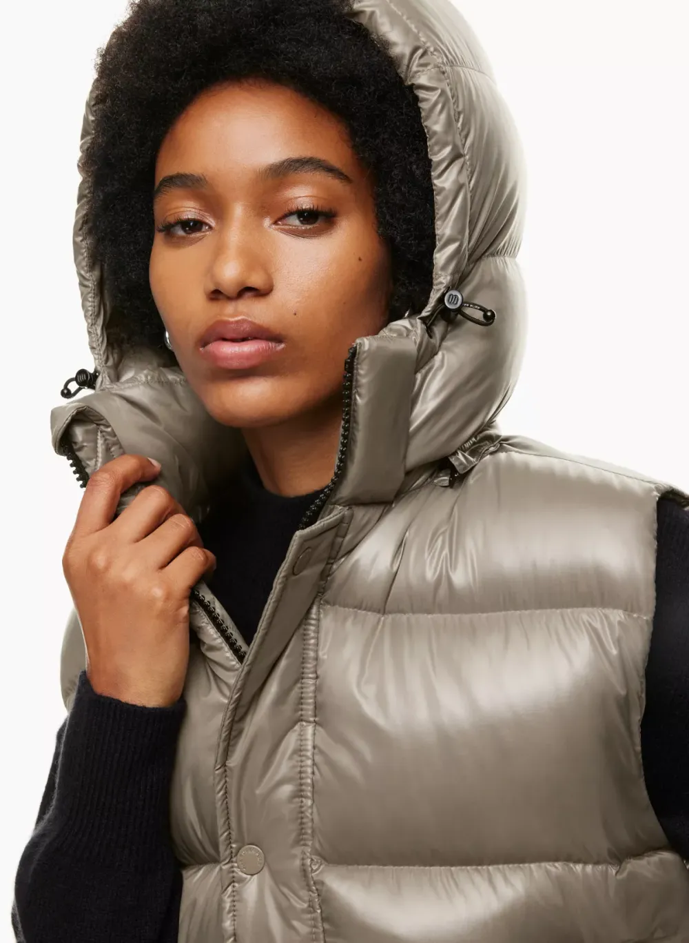 the super puffTM shorty vest