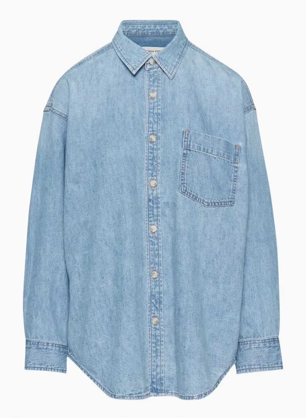 the '80s comfy denim shirt