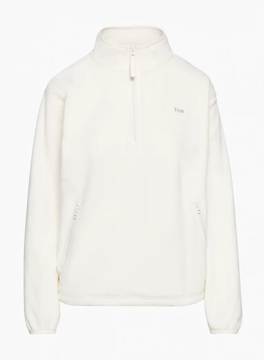 sno polar 1⁄4 zip hip sweater