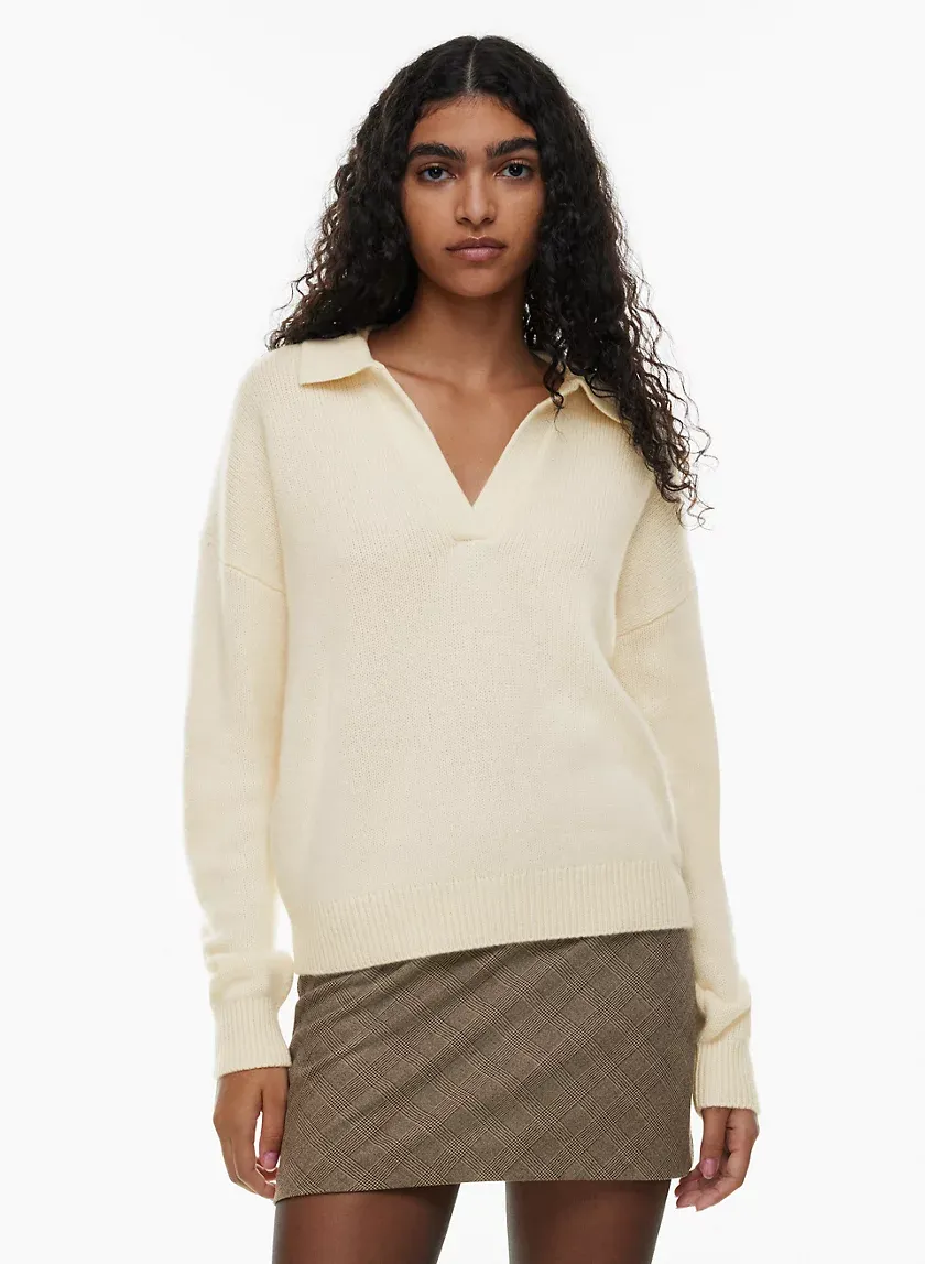 luxe cashmere clara sweater