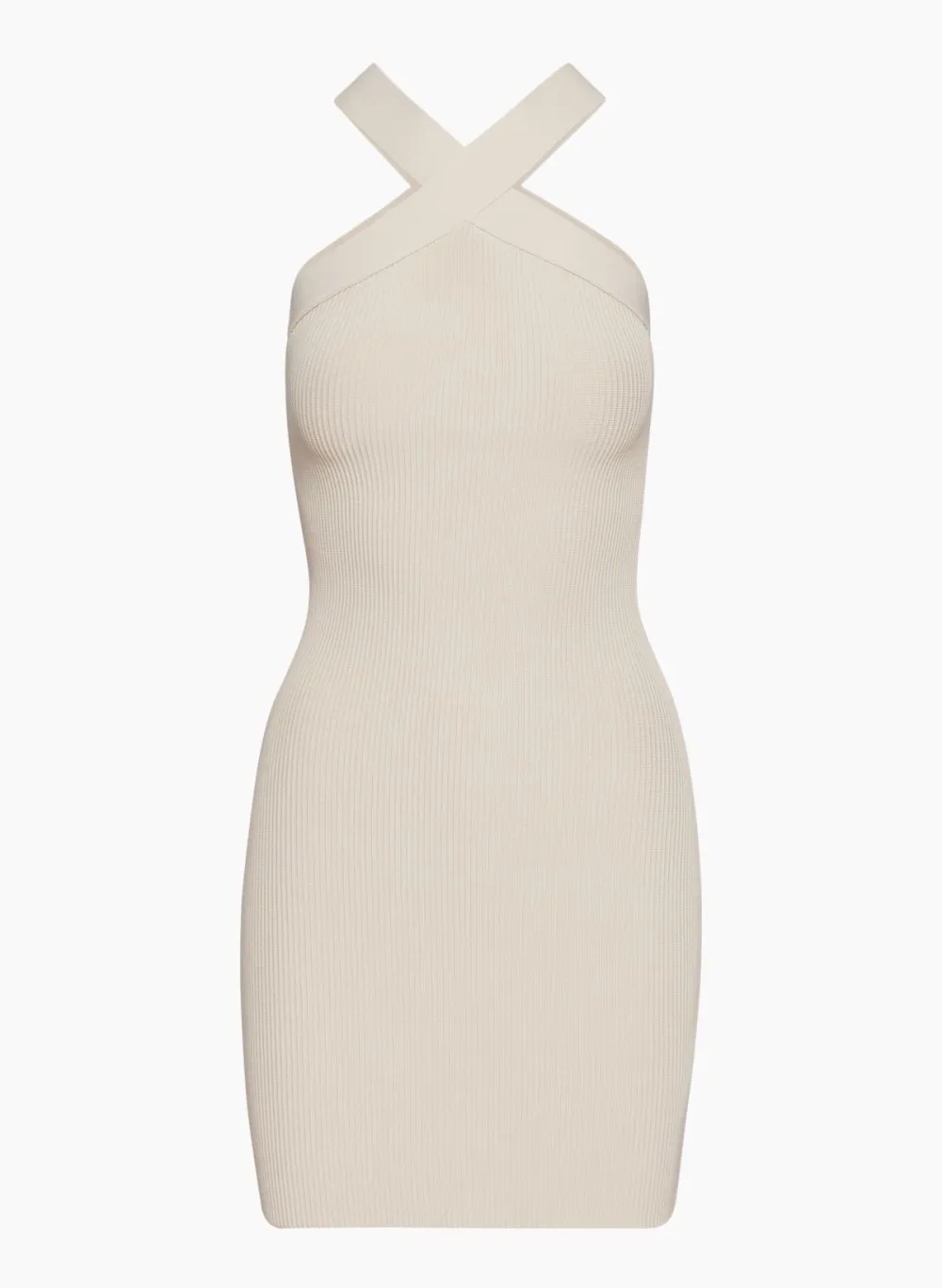 sculpt knit criss cross dress