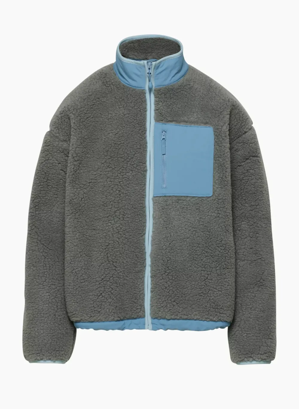 snoblock polar shred mockneck jacket