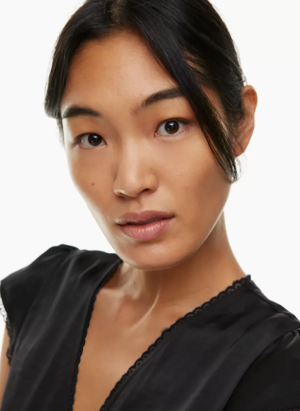 mademoiselle satin dress