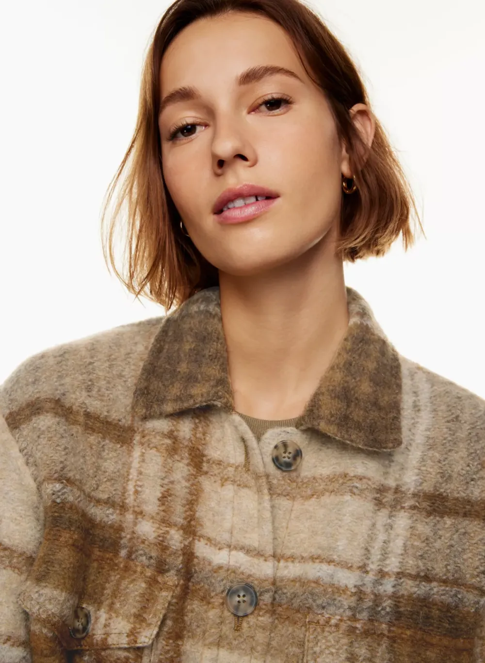 the gannaTM shirt jacket