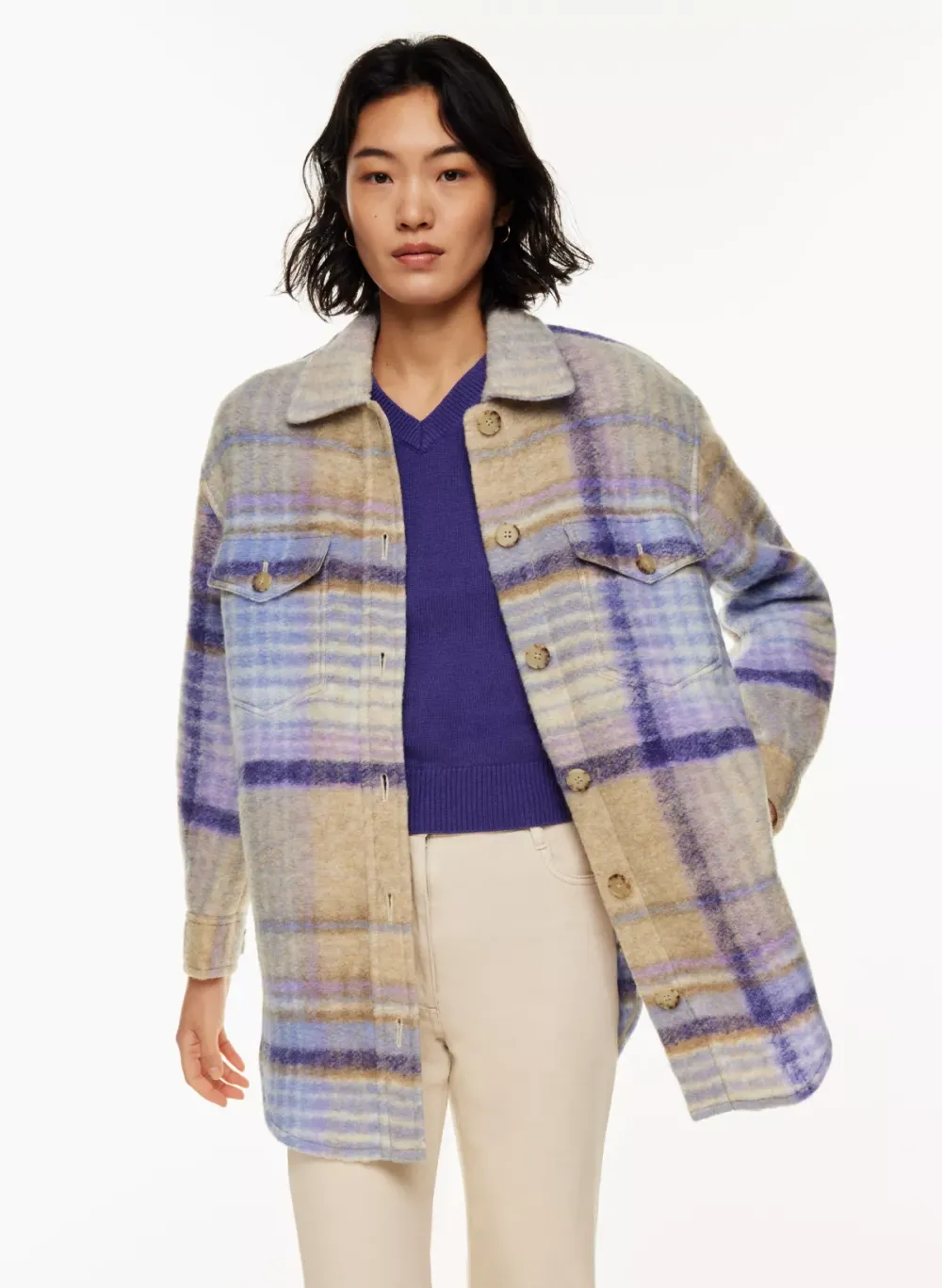 the gannaTM shirt jacket