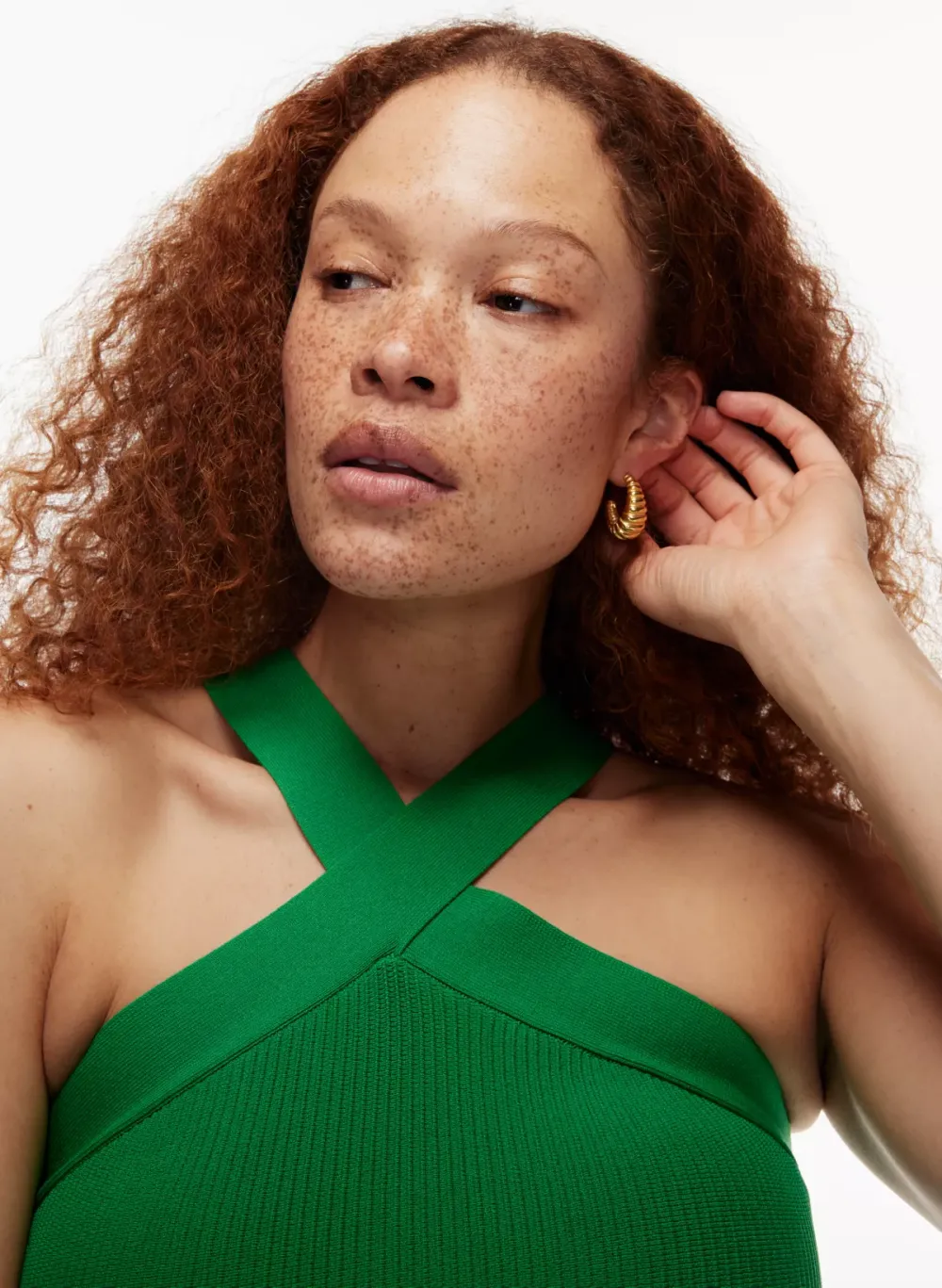 sculpt knit criss cross dress