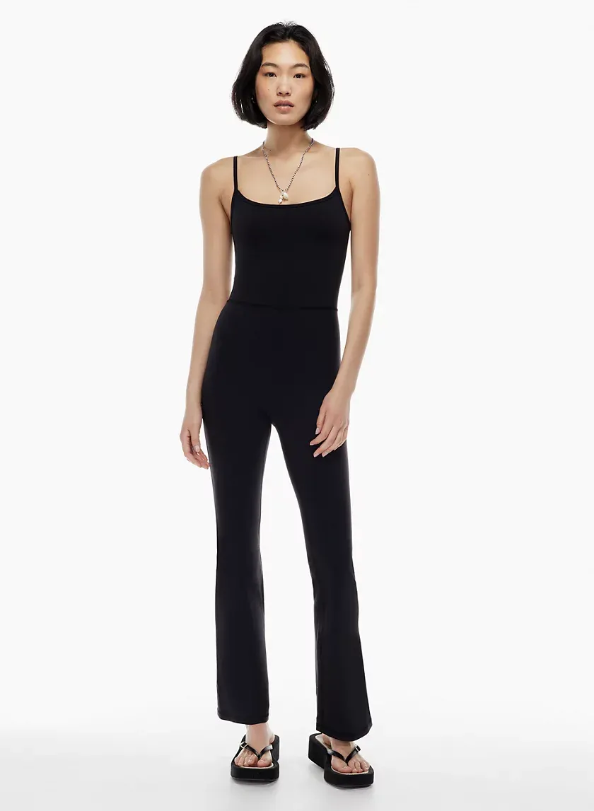 divinity kick flare jumpsuit