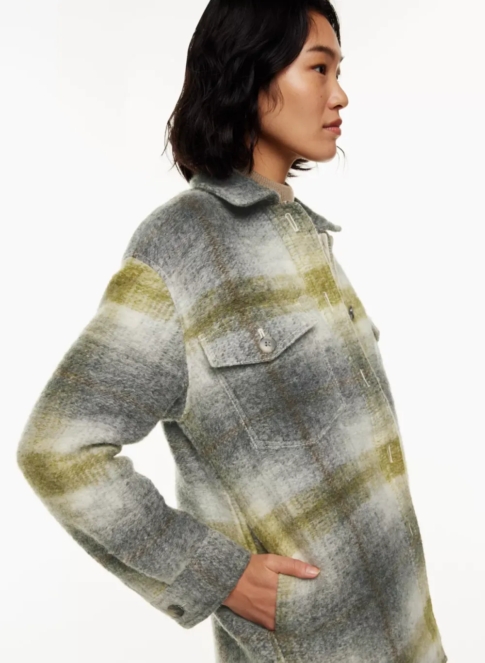 the gannaTM shirt jacket