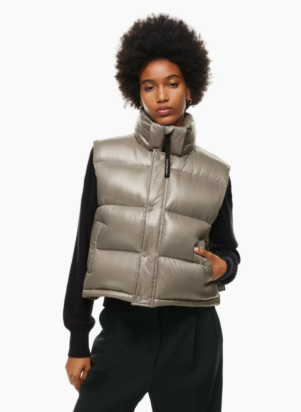 the super puffTM shorty vest