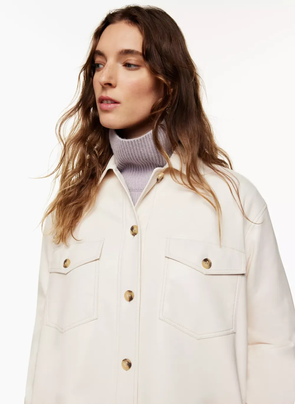 the gannaTM shirt jacket