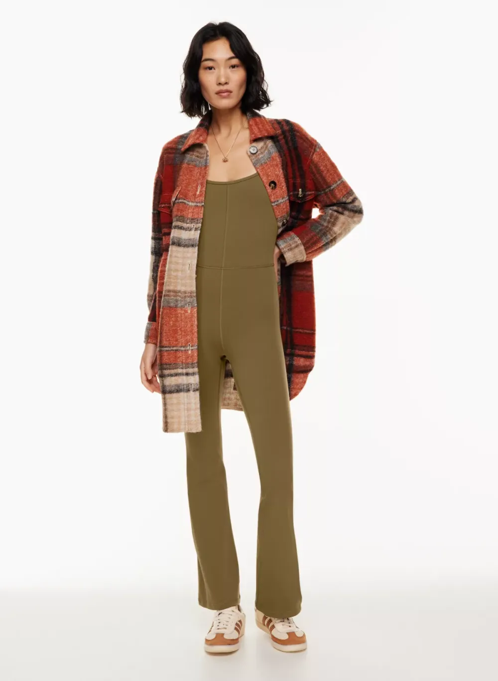 divinity kick flare jumpsuit