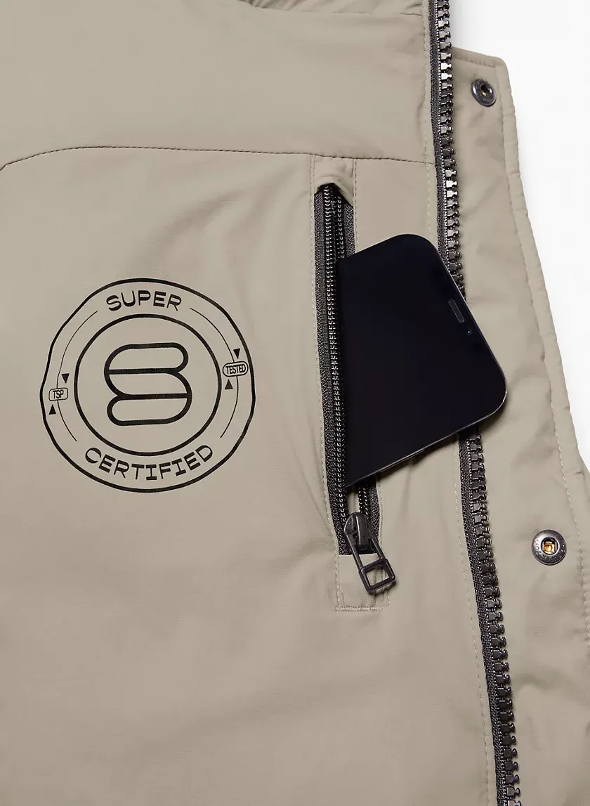 the super puffTM shorty vest