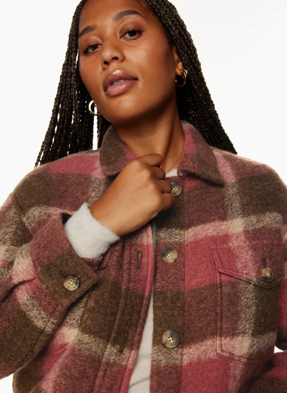 the gannaTM shirt jacket