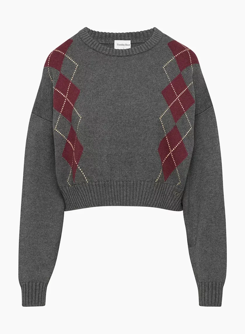 peggy cropped sweater