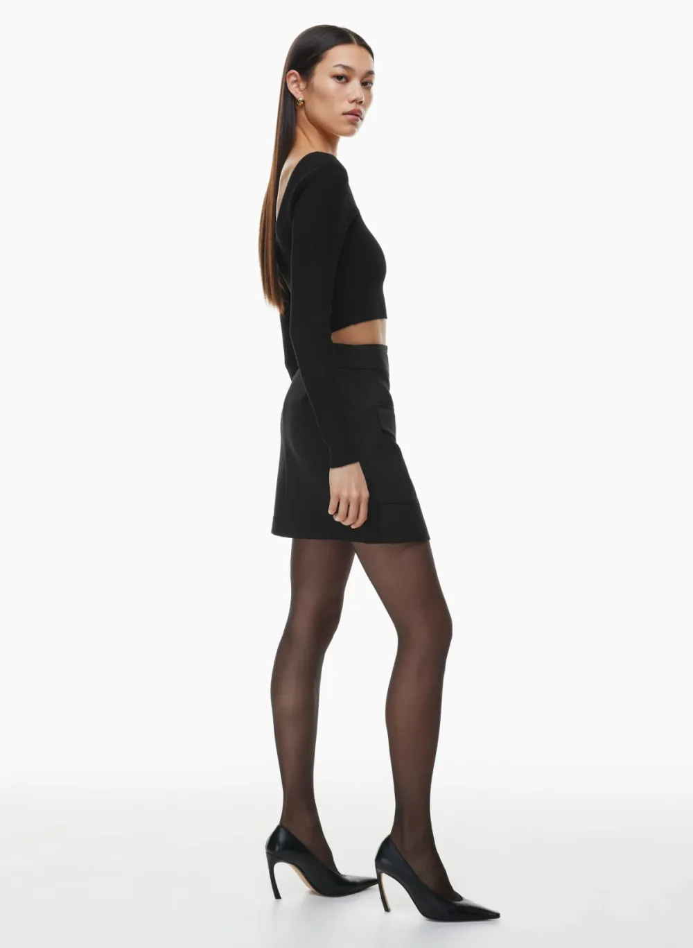 sculpt knit scoopneck longsleeve