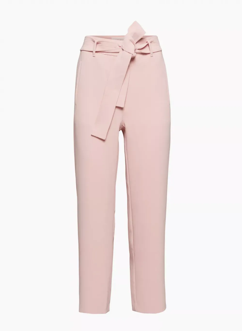 tie-front pant