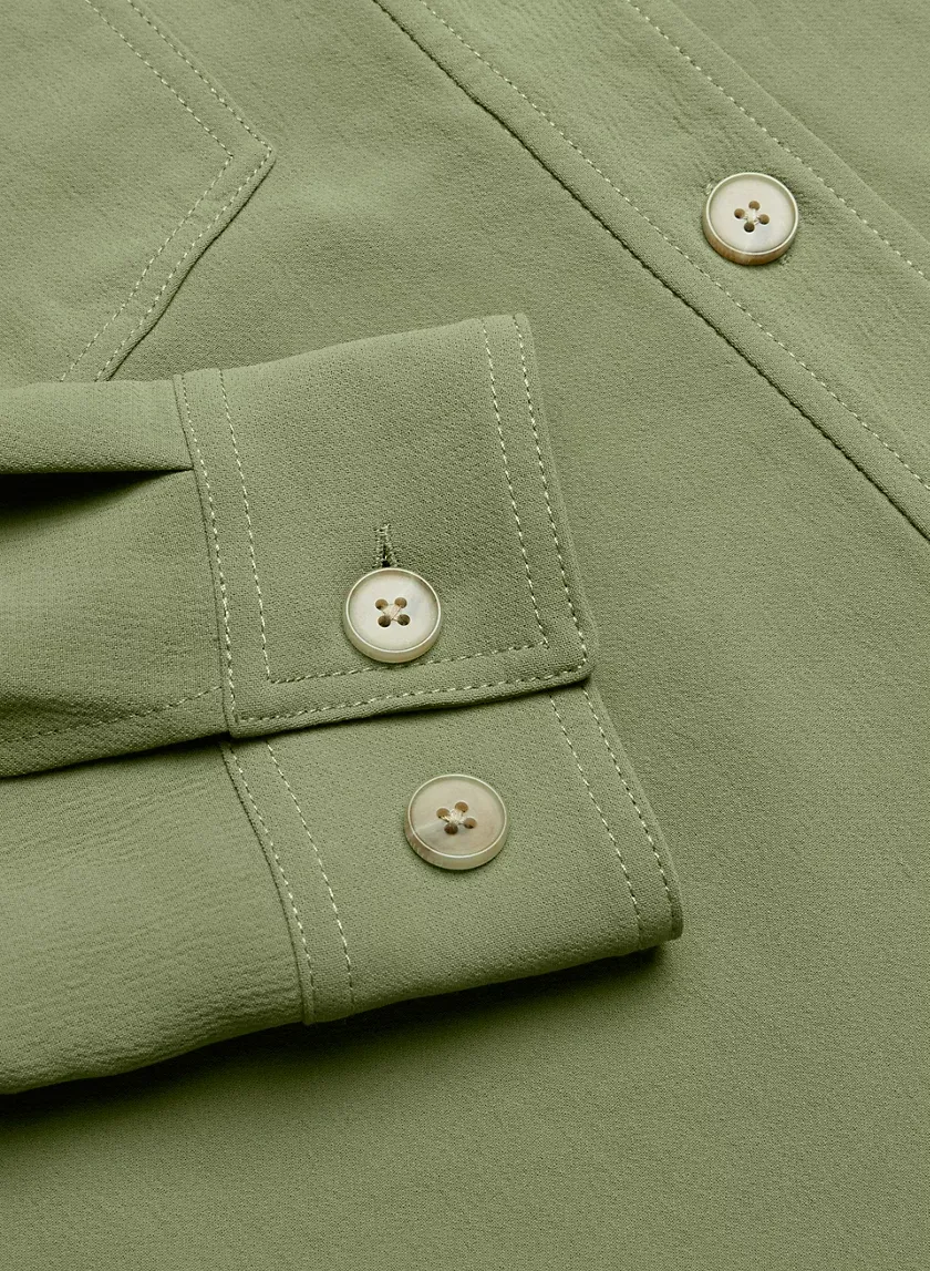 the gannaTM shirt jacket