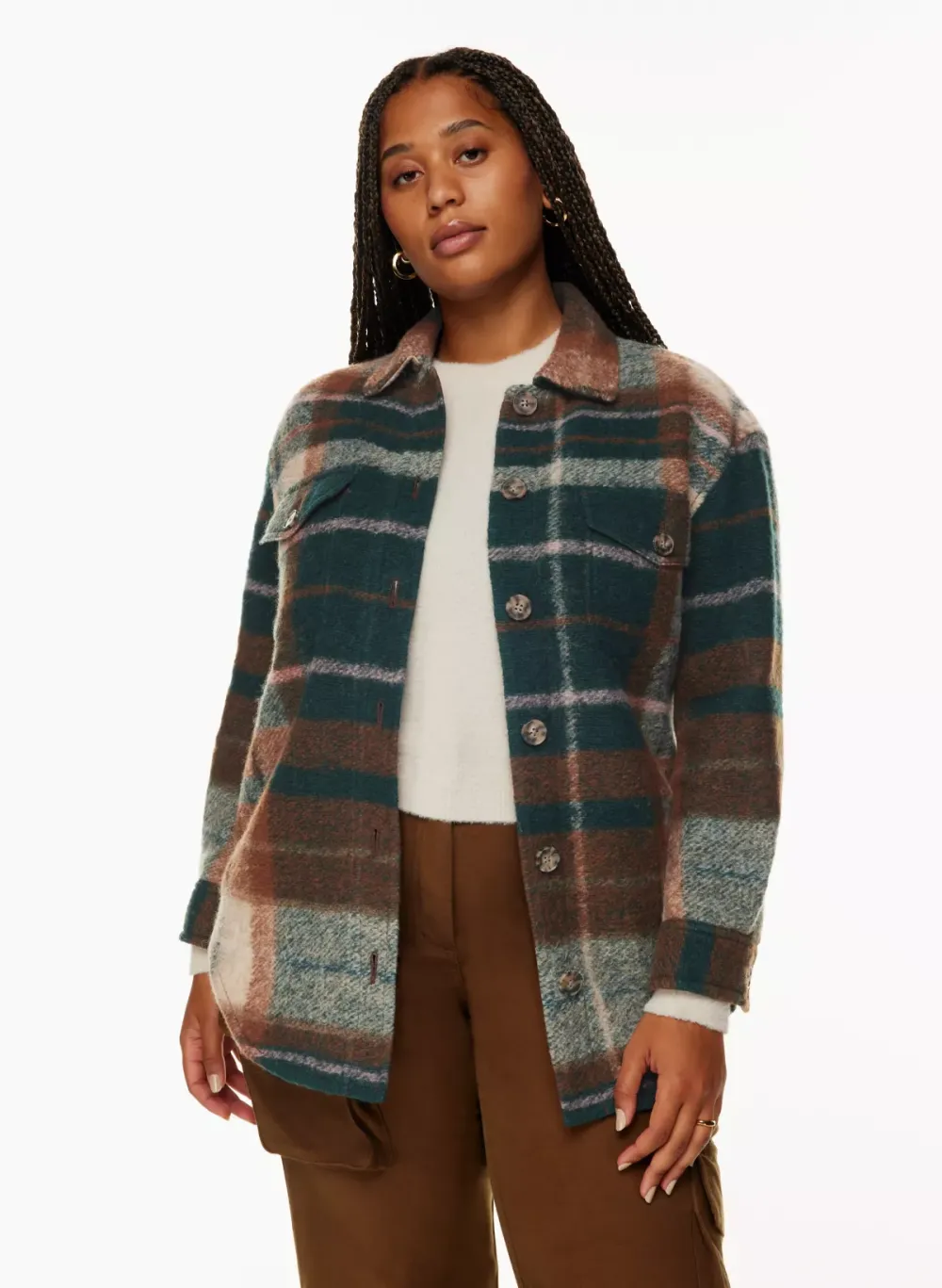 the gannaTM shirt jacket