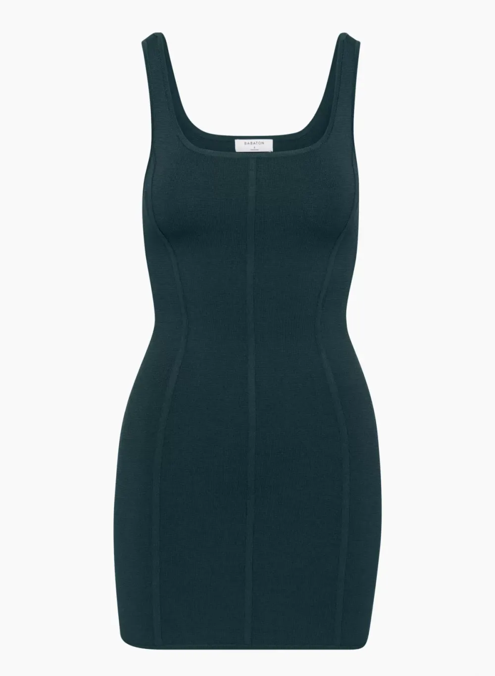 sculpt knit bustier dress