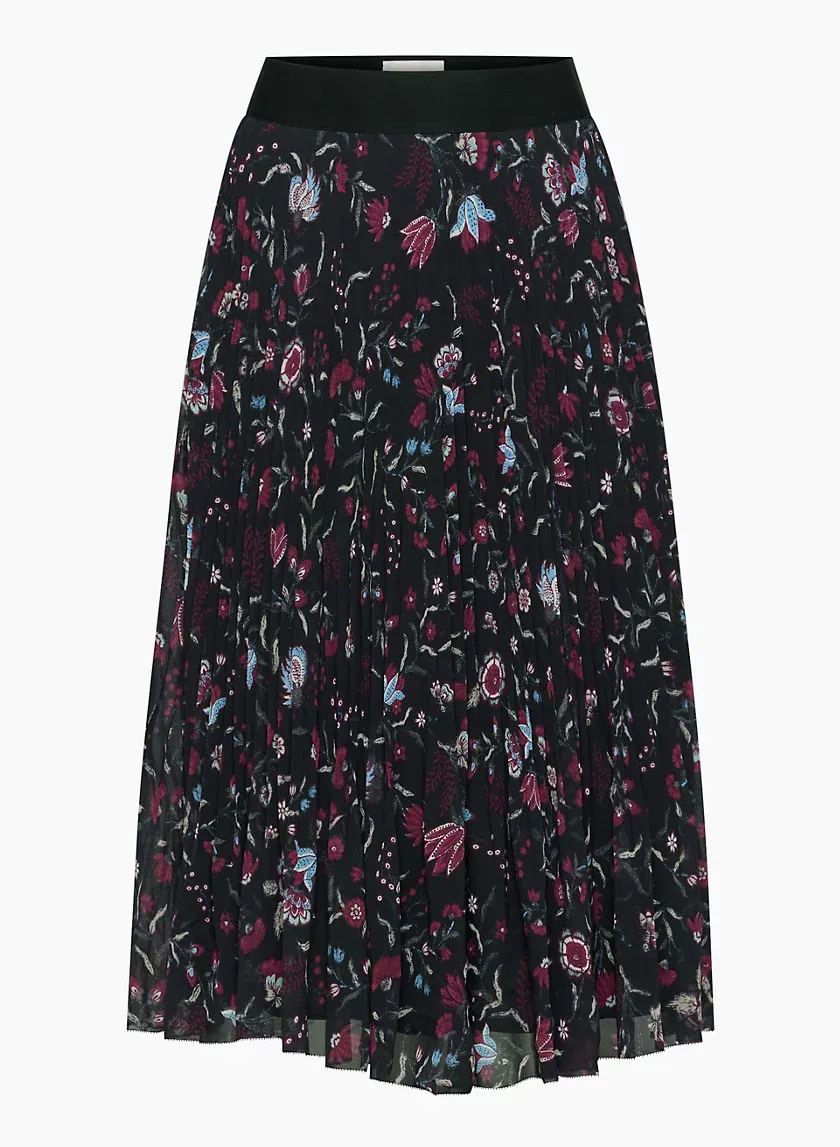 new twirl pleated skirt