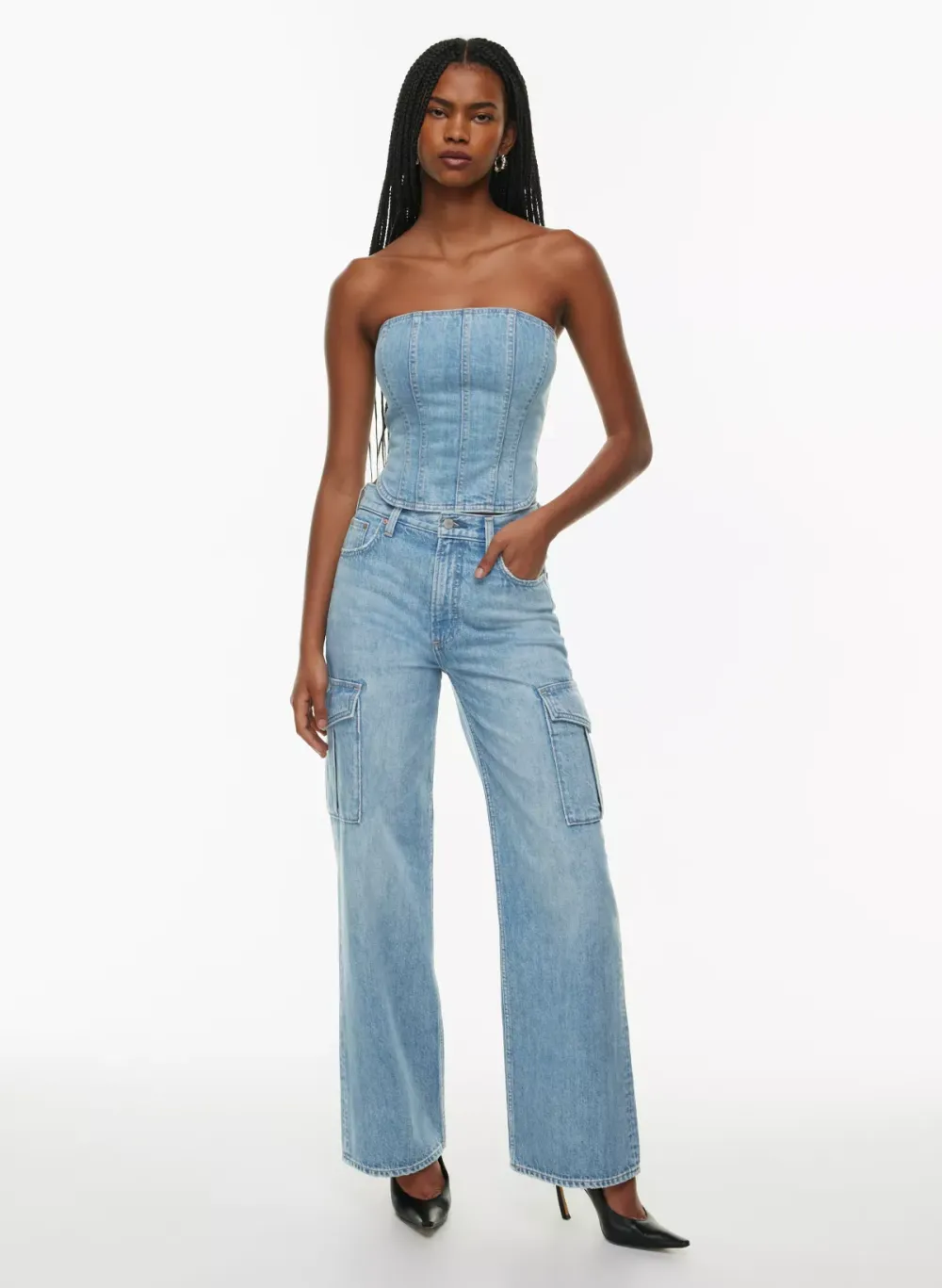 the farrah cargo hi-rise jean