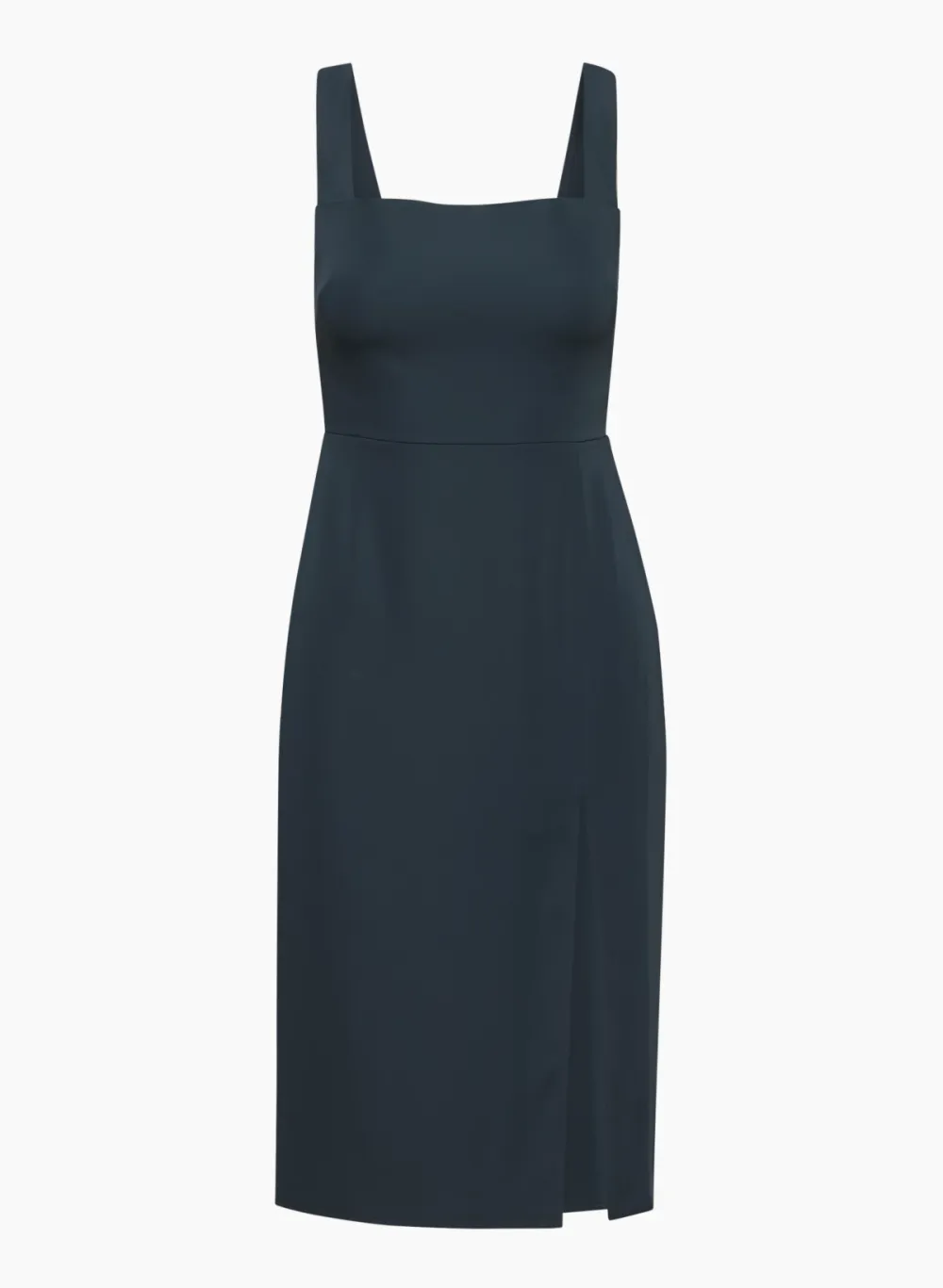 '90s slit midi dress
