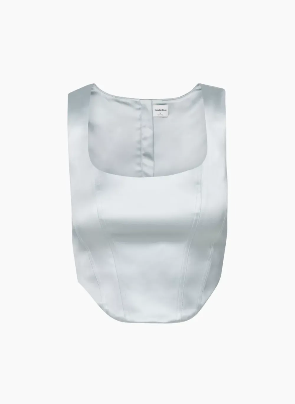 shiloh satin bustier