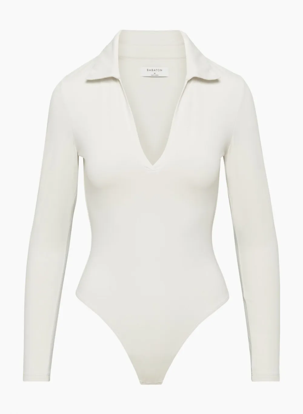 contour polo longsleeve bodysuit
