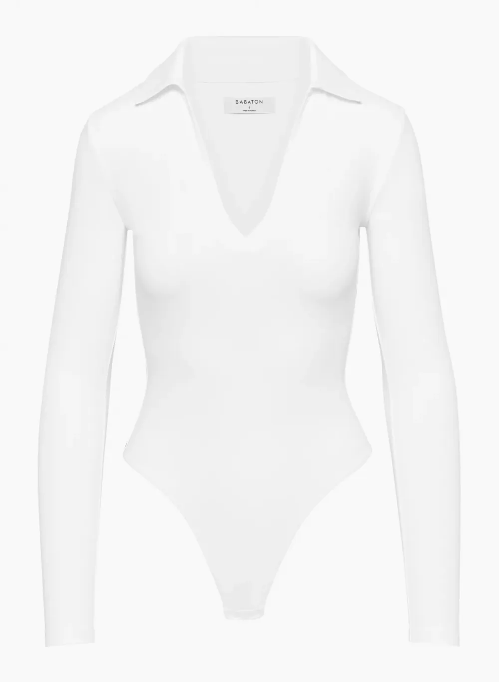 contour polo longsleeve bodysuit